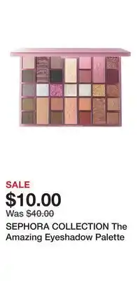 Kohl's SEPHORA COLLECTION The Amazing Eyeshadow Palette offer