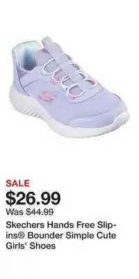 Kohl's Skechers Hands Free Slip-ins Bounder Simple Cute Girls' Shoes offer