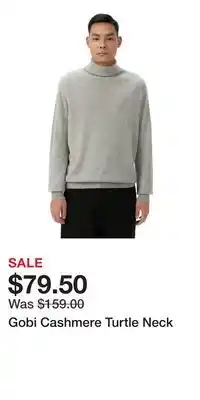 Nordstrom Gobi Cashmere Turtle Neck offer