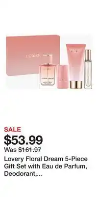 Nordstrom Lovery Floral Dream 5-Piece Gift Set with Eau de Parfum, Deodorant, Lotion & Cologne offer