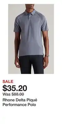 Nordstrom Rhone Delta Piqué Performance Polo offer