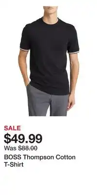 Nordstrom BOSS Thompson Cotton T-Shirt offer