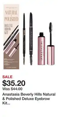 Nordstrom Anastasia Beverly Hills Natural & Polished Deluxe Eyebrow Kit (Nordstrom Exclusive) $73 Value offer