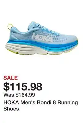 Dick's Sporting Goods HOKA Men's Bondi 8 Running Shoes offer