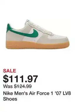 Dick's Sporting Goods Nike Men's Air Force 1 '07 LV8 Shoes offer