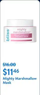 Walmart Mighty Marshmallow Mask offer