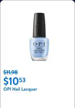 Walmart OPI Nail Lacquer offer