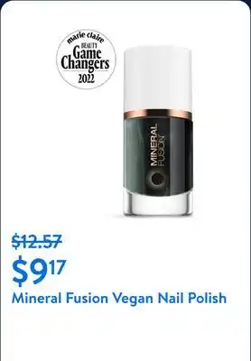 Walmart Mineral Fusion Vegan Nail Polish offer