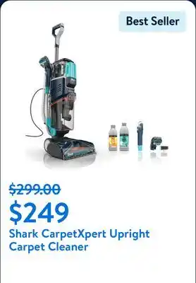 Walmart Shark CarpetXpert Upright Carpet Cleaner offer