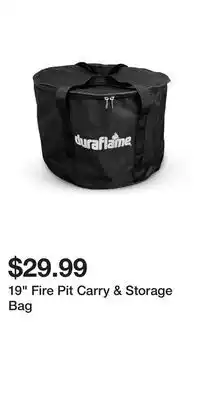 Big Lots 19 Fire Pit Carry & Storage Bag offer