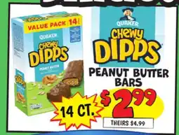 Ollie's PEANUT BUTTER BARS offer