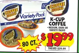 Ollie's 80 CT. K-CUP COFFEE offer