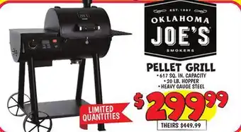 Ollie's PELLET GRILL offer