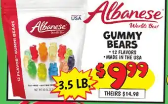Ollie's GUMMY BEARS offer