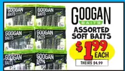 Ollie's ASSORTED SOFT BAITS offer