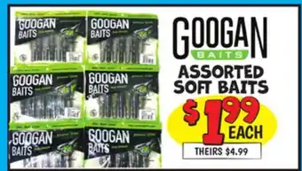 Ollie's ASSORTED SOFT BAITS offer