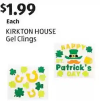 Aldi Kirkton house gel clings offer