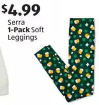 Aldi Serra 1-Pack Soft Leggings offer