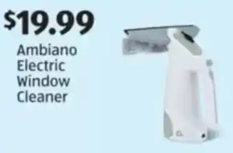 Aldi Ambiano Electric Window Cleaner offer