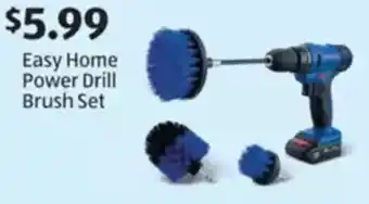 Aldi Easy Home Power Drill Brush Set offer