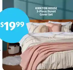 Aldi Kirkton house 3-piece duvet cover set offer