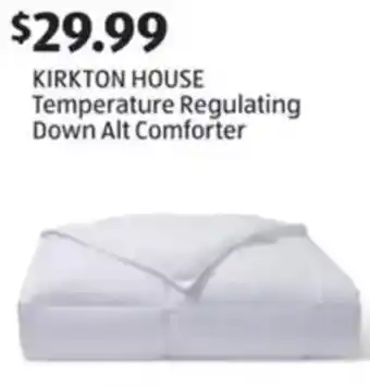 Aldi Kirkton house temperature regulating down alt comforter offer