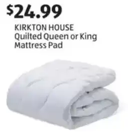 Aldi Kirkton house quilted queen or king mattress pad offer