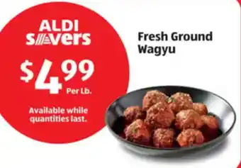 Aldi Fresh Ground Wagyu offer