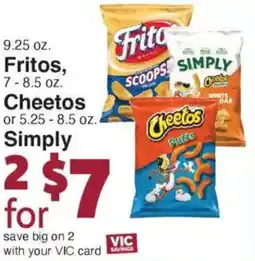 Harris Teeter Fritos, Cheetos offer