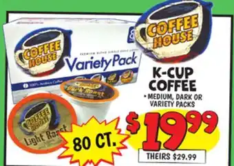 Ollie's K-CUP COFFEE offer