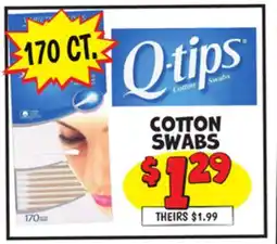 Ollie's COTTON SWABS offer