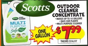 Ollie's OUTDOOR CLEANER CONCENTRATE offer