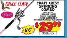 Ollie's TRAIT CRIST SPINNING COMBO offer