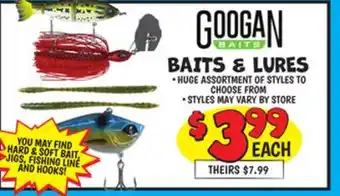 Ollie's BAITS & LURES offer