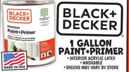 Ollie's BLACK+DECKER 1 GALLON PAINT + PRIMER offer