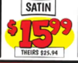 Ollie's BLACK + DECKER SATIN offer