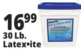 Ocean State Job Lot Latex-ite 30 lb Ice and Snow Melt offer