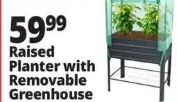 Ocean State Job Lot Raised Planter with Removable Greenhouse offer