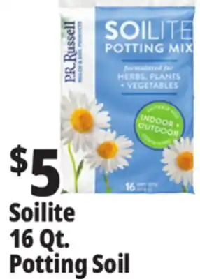 Ocean State Job Lot SoiLite Potting Mix 16 Qt offer