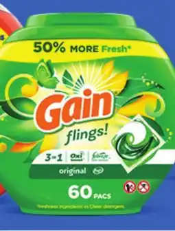 Ocean State Job Lot Gain + Aroma Boost Original Laundry Detergent 154 oz offer