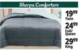 Ocean State Job Lot Sherpa Comforters offer