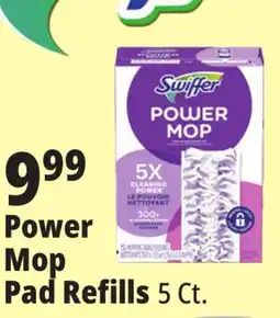 Ocean State Job Lot Swiffer Power Mop Cleaning Pads Refill 5 Count offer