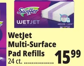 Ocean State Job Lot Swiffer WetJet Mopping Pad Refills 24-count offer