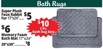 Ocean State Job Lot Bath Rugs offer