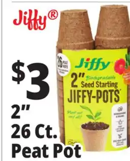 Ocean State Job Lot 2 Biodegradable Seed Starting Jiffy-Pots 26 Pots offer