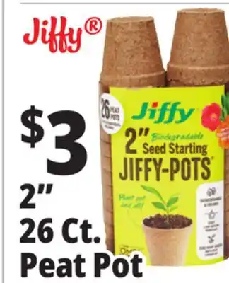 Ocean State Job Lot 2 Biodegradable Seed Starting Jiffy-Pots 26 Pots offer