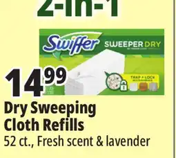 Ocean State Job Lot Swiffer Sweeper Dry Sweeping Cloth Refills Febreze Lavender 52-count offer