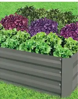 Ocean State Job Lot Tiller & Rowe Metal Raised Garden Bed offer