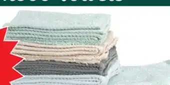 Ocean State Job Lot Premium Bamboo Washcloths 6 Count offer