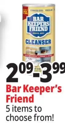 Ocean State Job Lot Bar Keepers Friend Powder Cleanser 12 oz offer